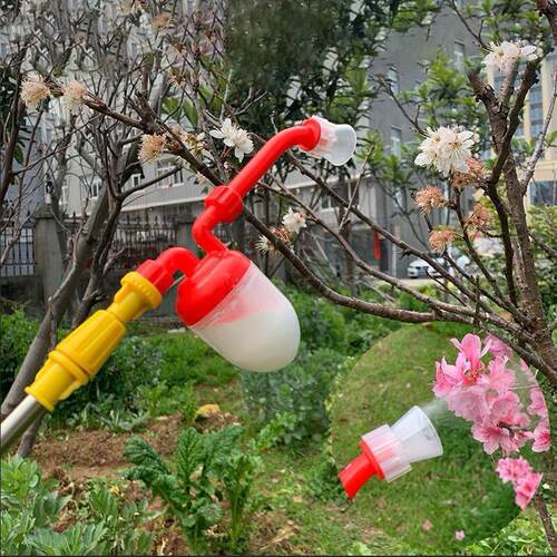 农用授粉器人工果树花粉桃树梨树番茄手动电动点花机传粉器