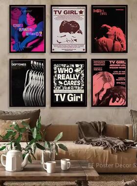 TV Girl Poster Aesthetic Prints Picture Lovers Rock Posters