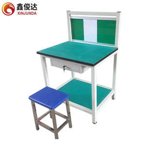 防静电厂家批发挡板打包组合带工作台车间工作台流水线实验台