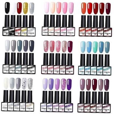 Nail Polish Gel Set Nails Hybrid Gel Vernis Semi 指甲油凝胶1