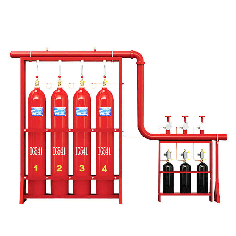 ig541混合气体灭火系统 15/20Mpa瓶组机电房气体消防自动灭火设备