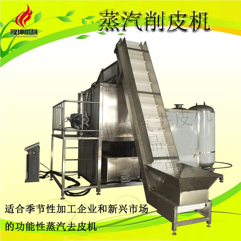 支定制 大枣蒸去皮机 多功全大型自动蒸汽爆皮能机汽 持不锈钢材