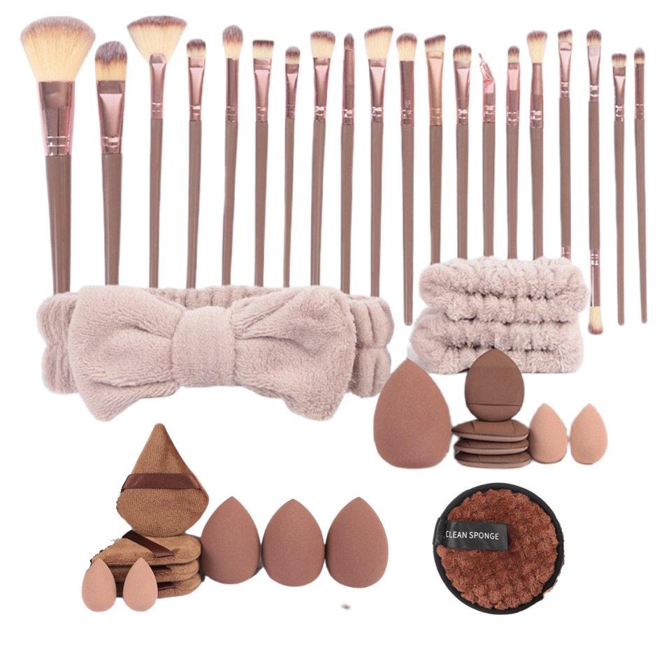 Flower Knows Swan Ballet Blush Wool Brush Mineral Powder Bro图片