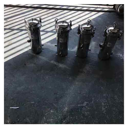 水处理前置过滤器不锈钢保安过滤器20寸3芯不锈钢304保安过滤