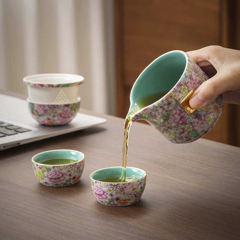 便携式茶杯茶具一人饮旅行套装外出携带包泡茶壶快客杯女生高颜值