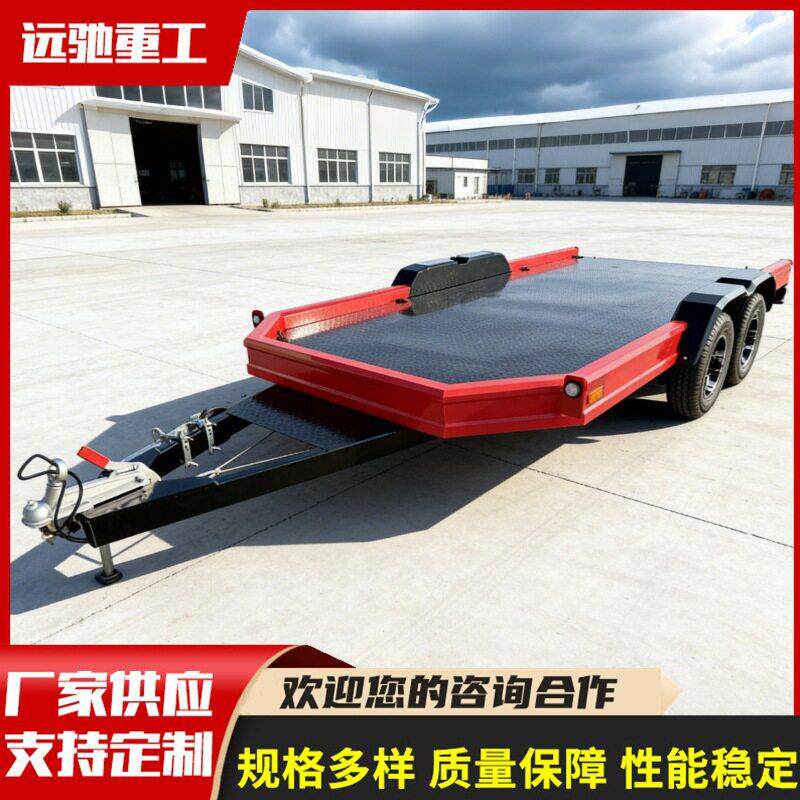 汽车平板拖车可上牌牵引式ATV赛车拖板摩托升降拖车架