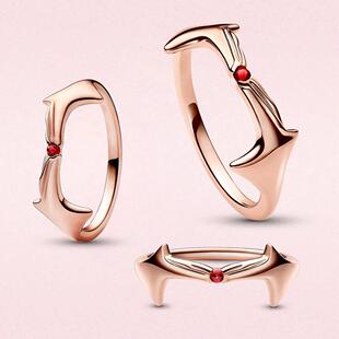 Real 925 sterling silver Ring scarlet witch Rings for women