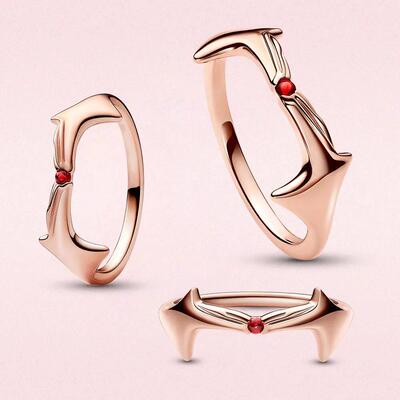 Real 925 sterling silver Ring scarlet witch Rings for women