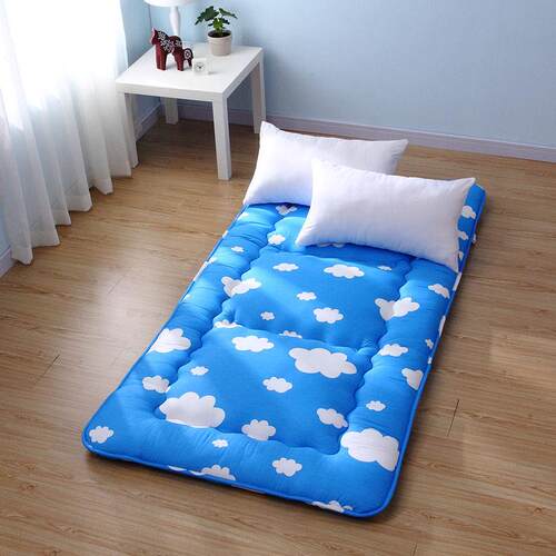 90cm加厚榻榻米学生床垫1.0m宿舍单人0.9米床褥折叠地舖睡垫垫被