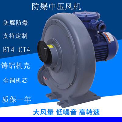 全风中压鼓风机FX-3A防爆变频鼓风机2.2KW三相透浦式鼓风机