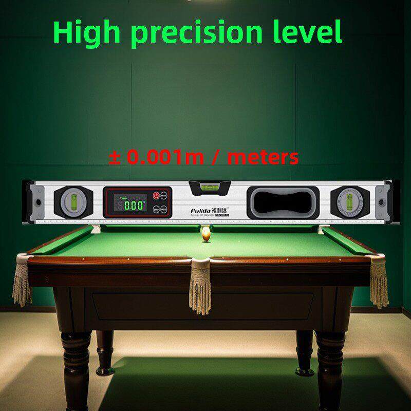 台球桌高精度数显水准仪数字小型多功能强磁精密铝合金电子水准仪