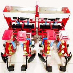 两行四行玉米覆膜精播机玉米播种覆膜一体机免扣膜起垄膜上播种机