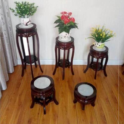 Solid wood Chinese style frame, creative circular balcony, f
