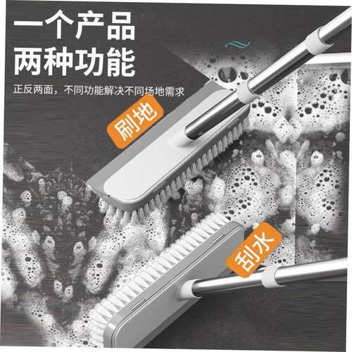 bathroom long handle brush tile floor cleaning broom mop