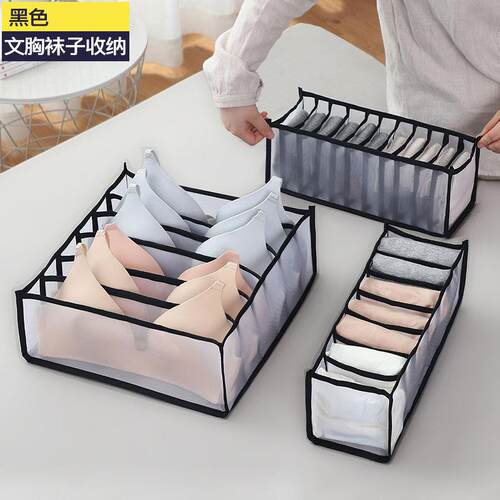 Foldable Mesh Undergarment Organizer for Dormitory Use - Clo