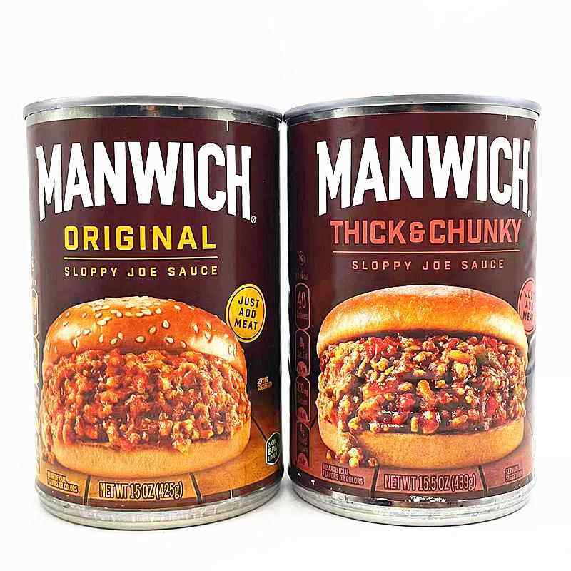 美国曼威奇原味 浓厚马虎乔汉堡调味酱Manwich Sloppy Joe Sauce