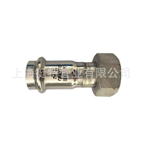 薄壁不锈钢水管304双卡压活接移动螺母卡压式管件