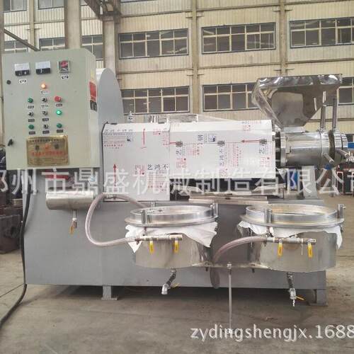 热销款全自动螺旋榨油机150型80型100型质量保证食用油压榨现榨