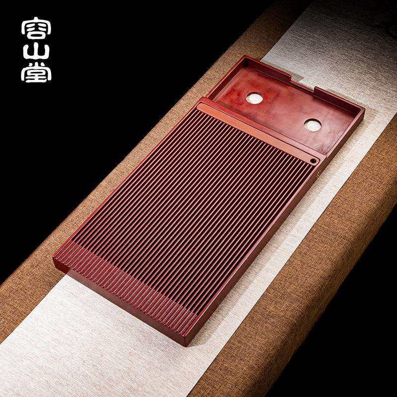 容山堂电木茶盘一件起批家用排水式家用烧水壶全自动一体茶具套装