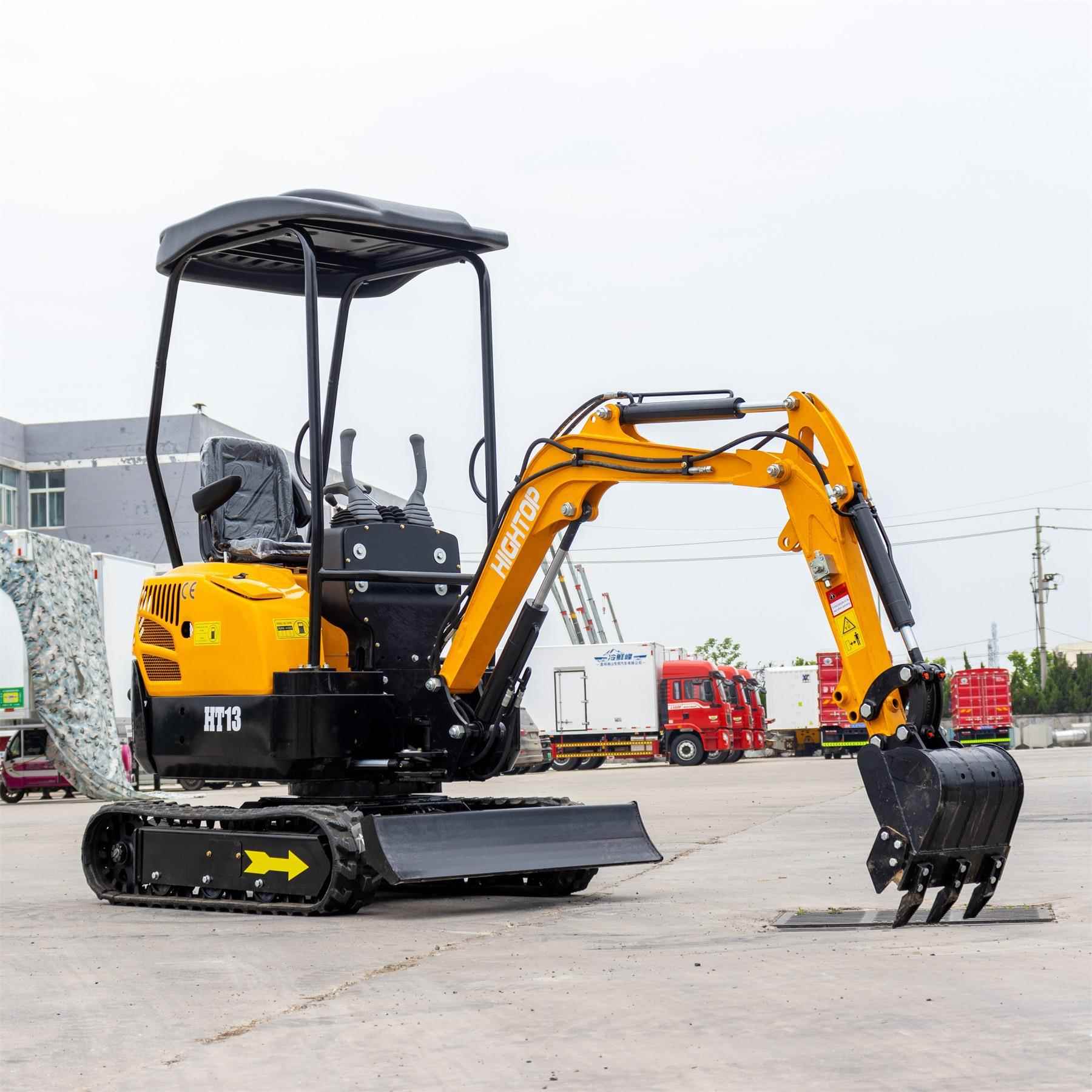 制造13小型果园挖沟履带挖机出口菲律宾Chineseexcavator
