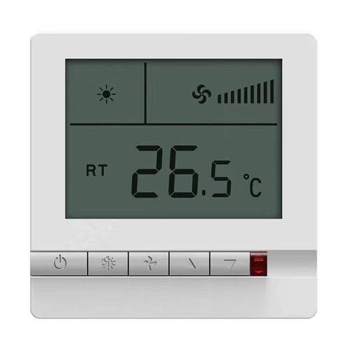 温控器 中央空调液晶开关HL108DB2风机盘管三速控制面板HL108DA2