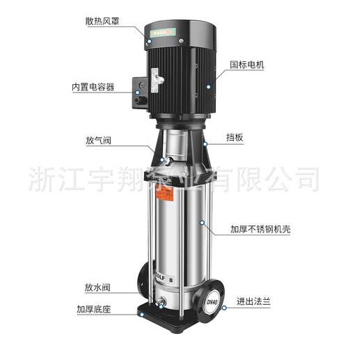 CDLF不锈钢立式多级离心泵无负压高扬程供水设备管道增压给水泵