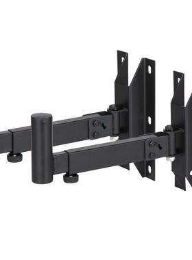 318加厚型音箱壁架音响挂架左右摆动可调角度35MM圆管孔墙壁固定