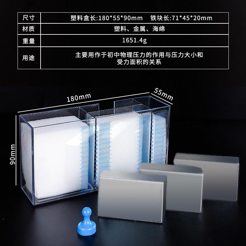 压力作用效果演示器新课标压力压强演示器压力压强大小与受力面积