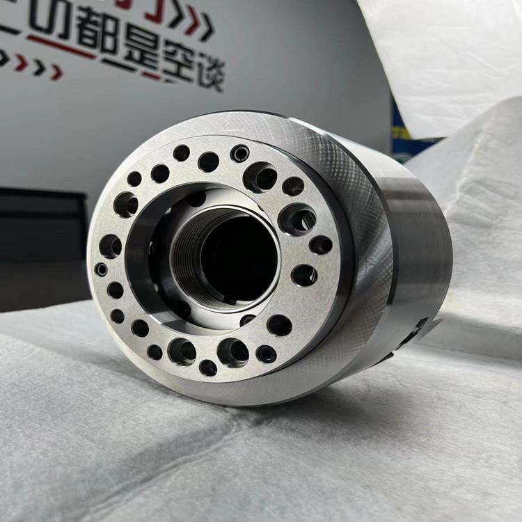 8寸液压卡盘 YK2/3二爪三爪共用通用中空油压夹头
