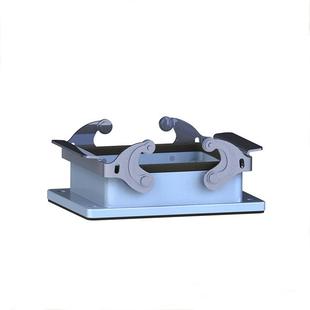 厂家直销 重载连接器H32B 铝壳 热流道外壳矩形顶出