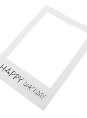 Birthday Decorations for Boys Photo Frame Picture Cutouts
