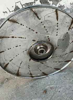 不锈钢翻边工艺叶轮AZY53.05汽轮机 轴封抽风机专用叶轮 强度高