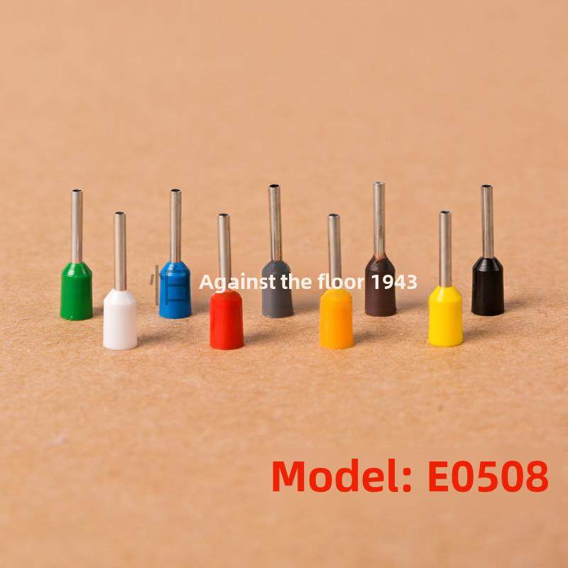 E0508欧洲端子冷压针管端子座铜鼻针管端子1000个,电子/电工,接线端子,淘宝优惠券,粉丝福利购,淘宝优惠卷