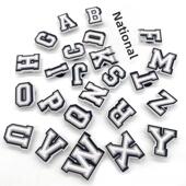 for Crocs 1pcs Shoe Letter Decorations Alphabet Pins Charms