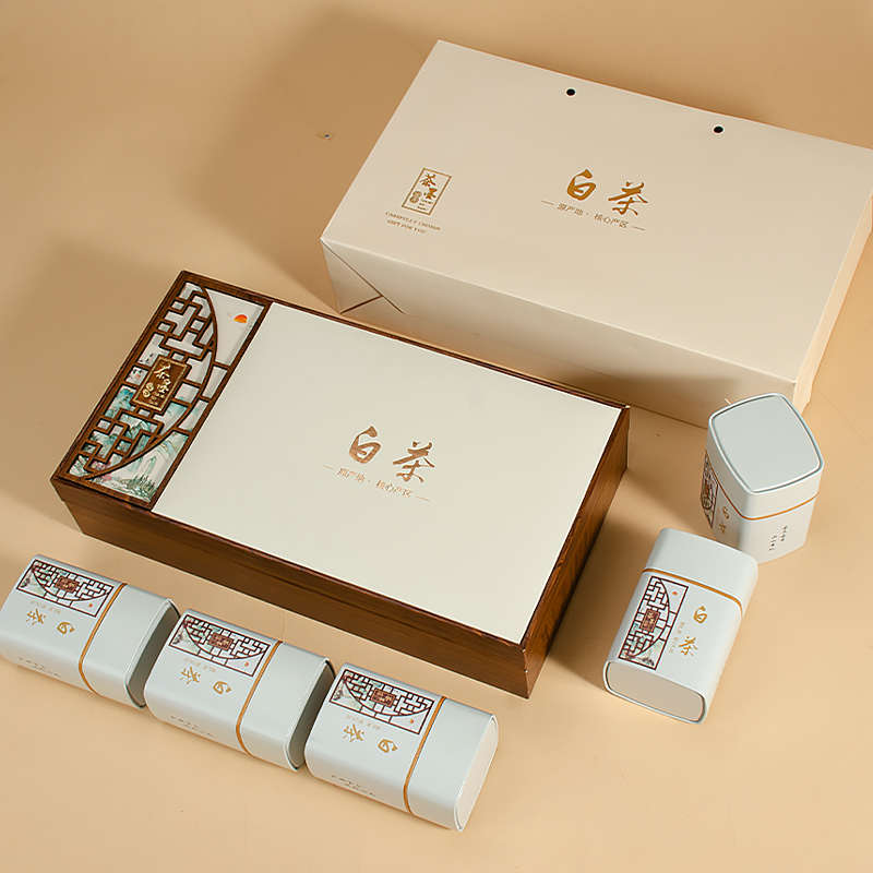 通用白茶包装盒空礼盒半斤礼品盒茶叶盒空盒安吉散茶茶盒茶叶盒子图片