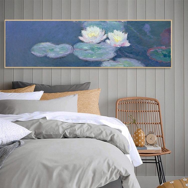 美式客厅装饰画沙发背景挂画欧式风格床头卧室壁画轻奢高级金属框
