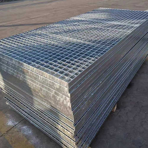 现货热镀锌钢格板平台脚踏步板排水沟网格盖板插接不锈钢钢格栅板