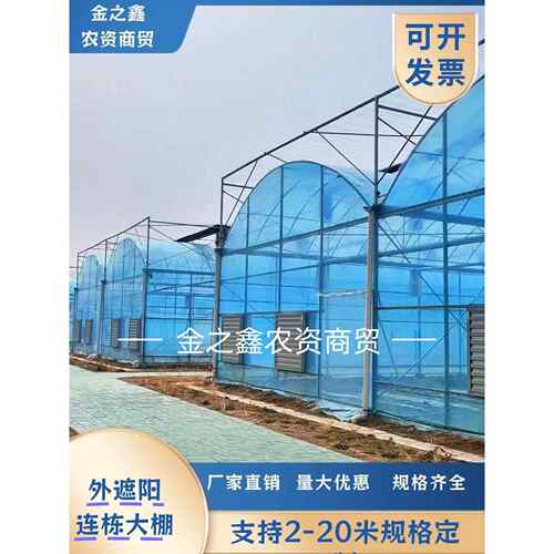 大棚钢管骨架全套连体连栋农用种植大棚家用养殖温室养鸡牛羊大棚
