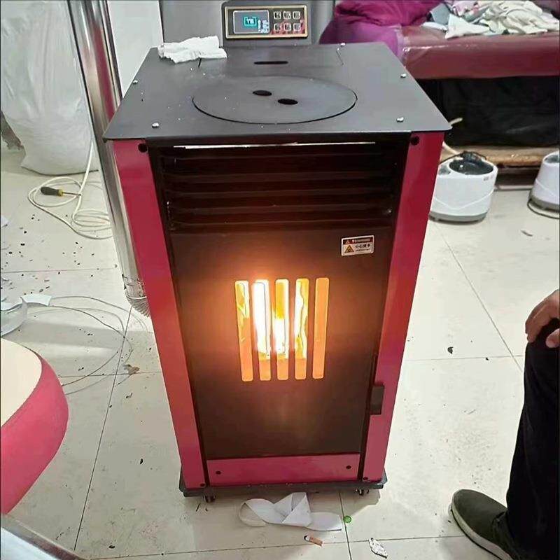 智能颗粒取暖炉 制热效果杠杠的 天冷也不怕