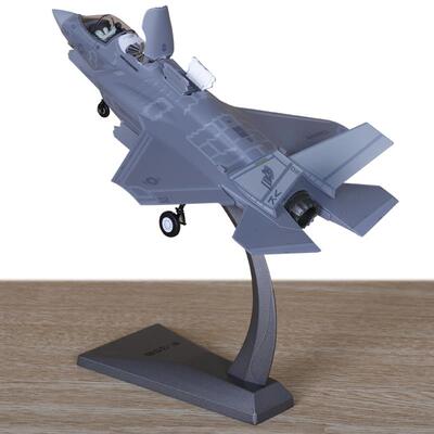 高档1:7垂直起降F35战斗机模型事b礼品飞机2模型合金军仿真模型礼