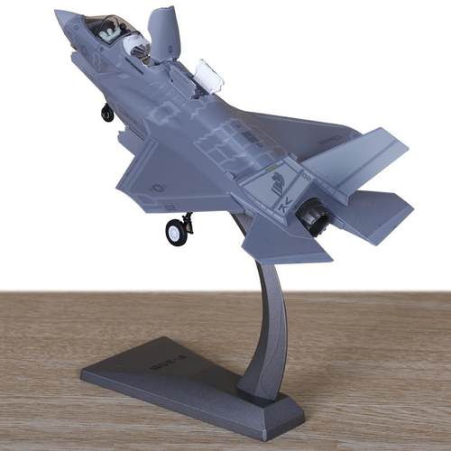 高档1:7垂直起降F35战斗机模型事b礼品飞机2模型合金军仿真模型礼