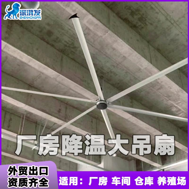 永磁大吊扇工业车间仓库厂房大功率静音通风设备工程采购专用风扇