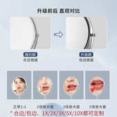 桌子双面化妆镜放大上金旋转梳妆美容定制属台式 专业子放镜镜子