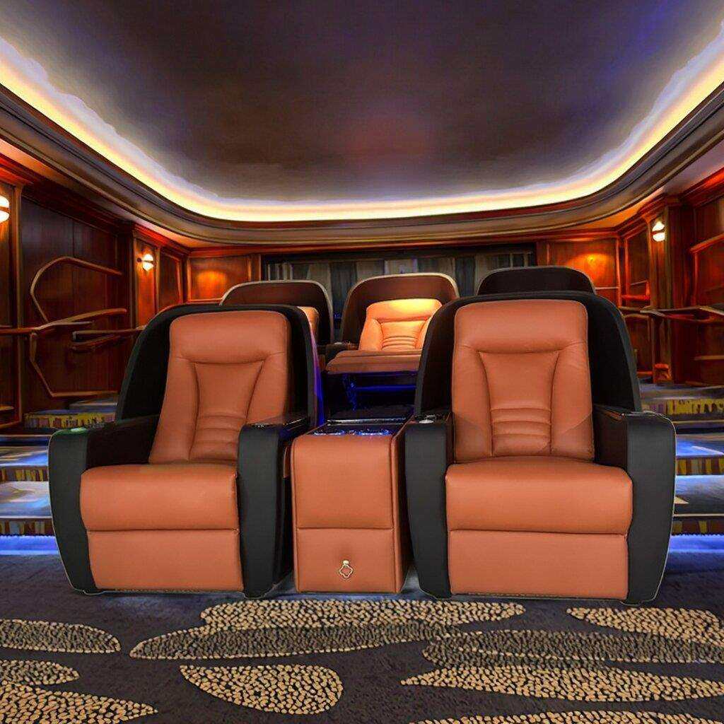 高端智家家庭影院能庭影院发头等电动舱私人别墅影沙音室视厅影观