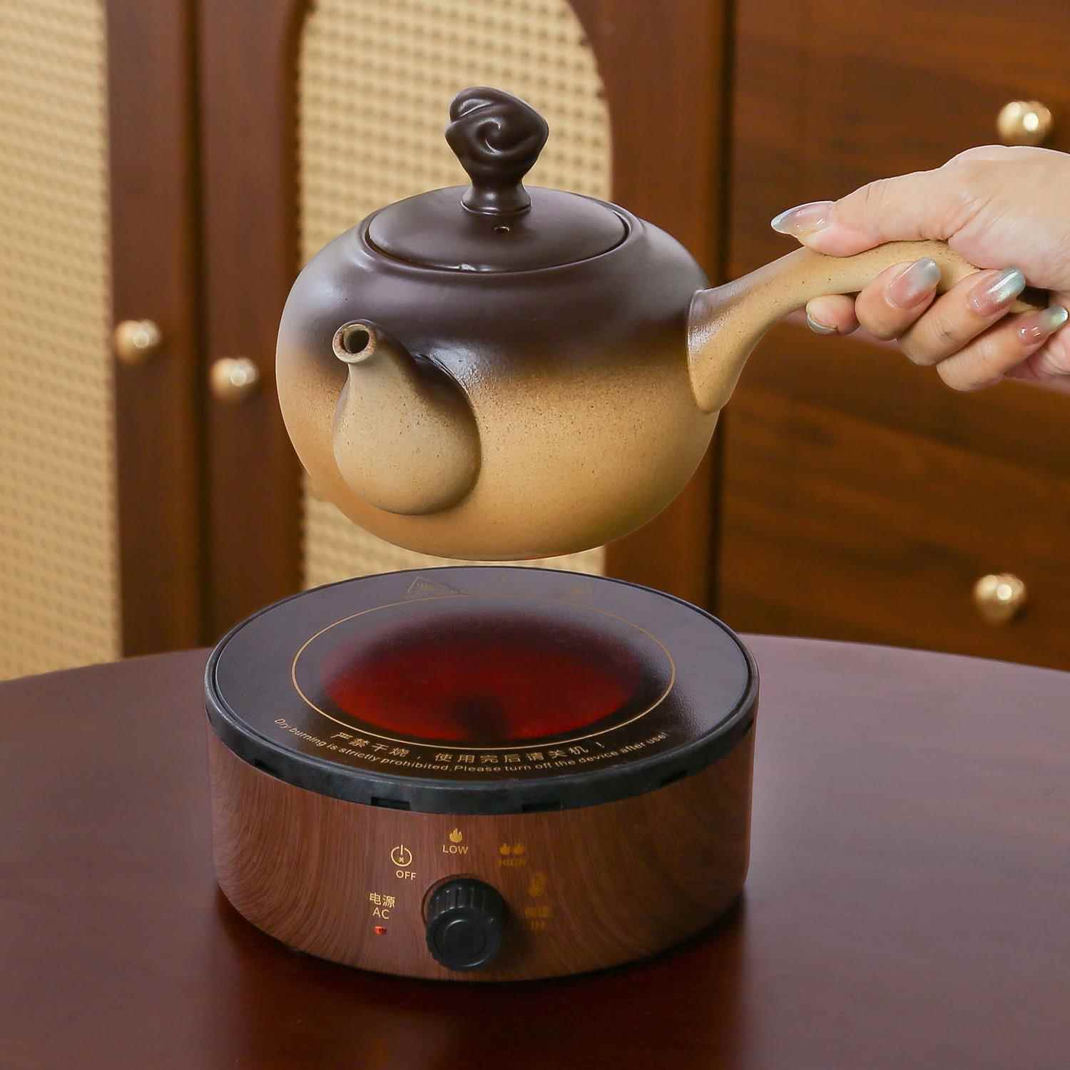 不挑壶黑晶炉煮茶家用围炉煮茶煮茶器2026新款小型陶瓷壶烧水泡茶
