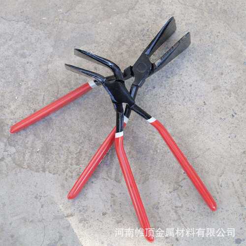 铝镁锰板工具扁嘴钳子45度90度180度 金属屋面施工弯嘴平口钳