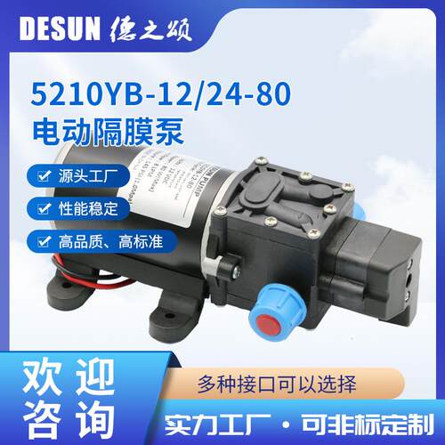 新款田园喷洒电动喷雾器高压水泵高扬程农用抽水机大流量自吸泵