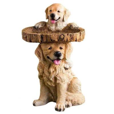 Lightweight Bird Feeder Standing Bird Feeder Bath Sculpture