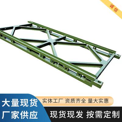 贝雷片321型贝雷架支撑架高载重钢便桥配件公路贝雷架贝雷桥