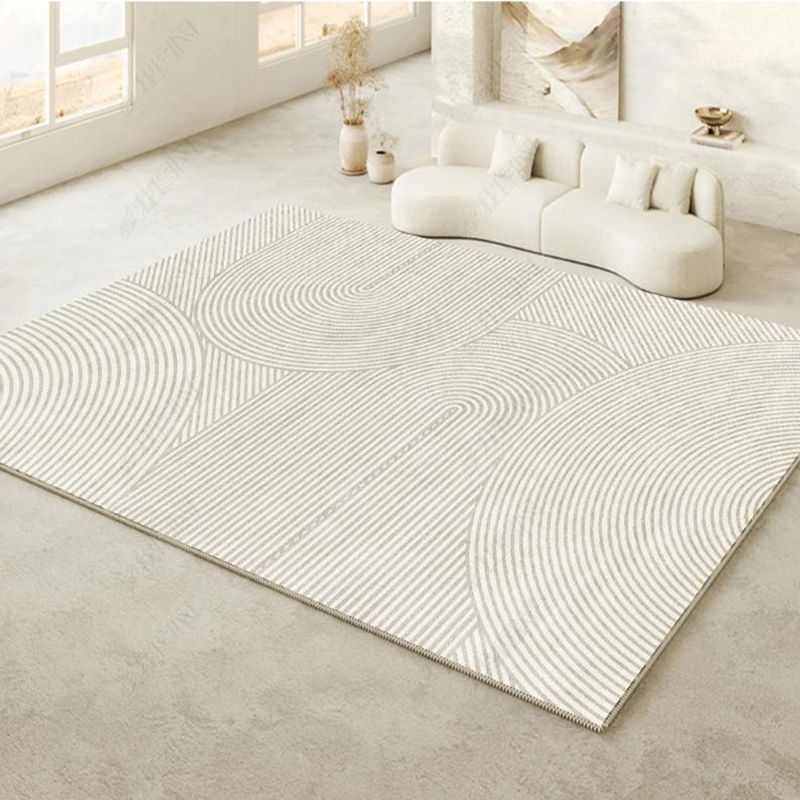 奶油风地毯客厅2025新款防水轻奢高级可擦免洗线条简约风沙发地垫,居家布艺,地毯,淘宝优惠券,粉丝福利购,淘宝优惠卷